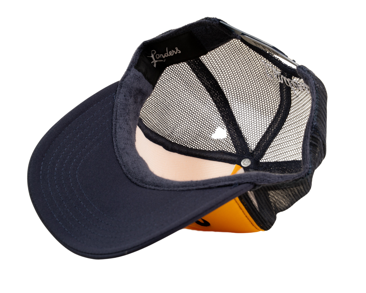 NAVY AND GOLD COWBOY HAT