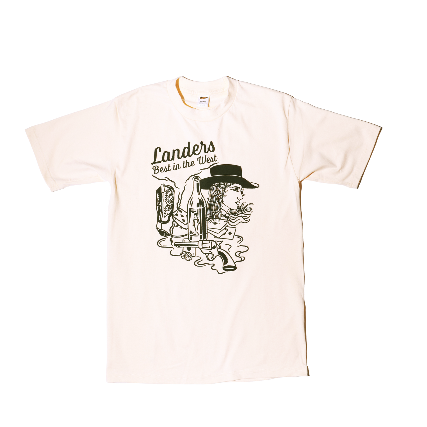 WHITE BEST IN THE WEST TEE