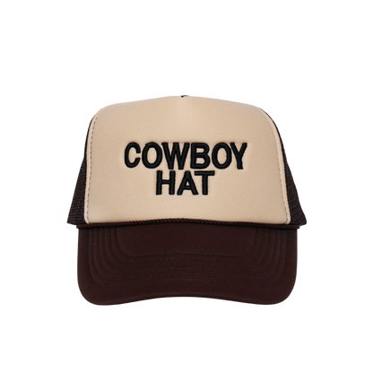 BROWN COWBOY HAT