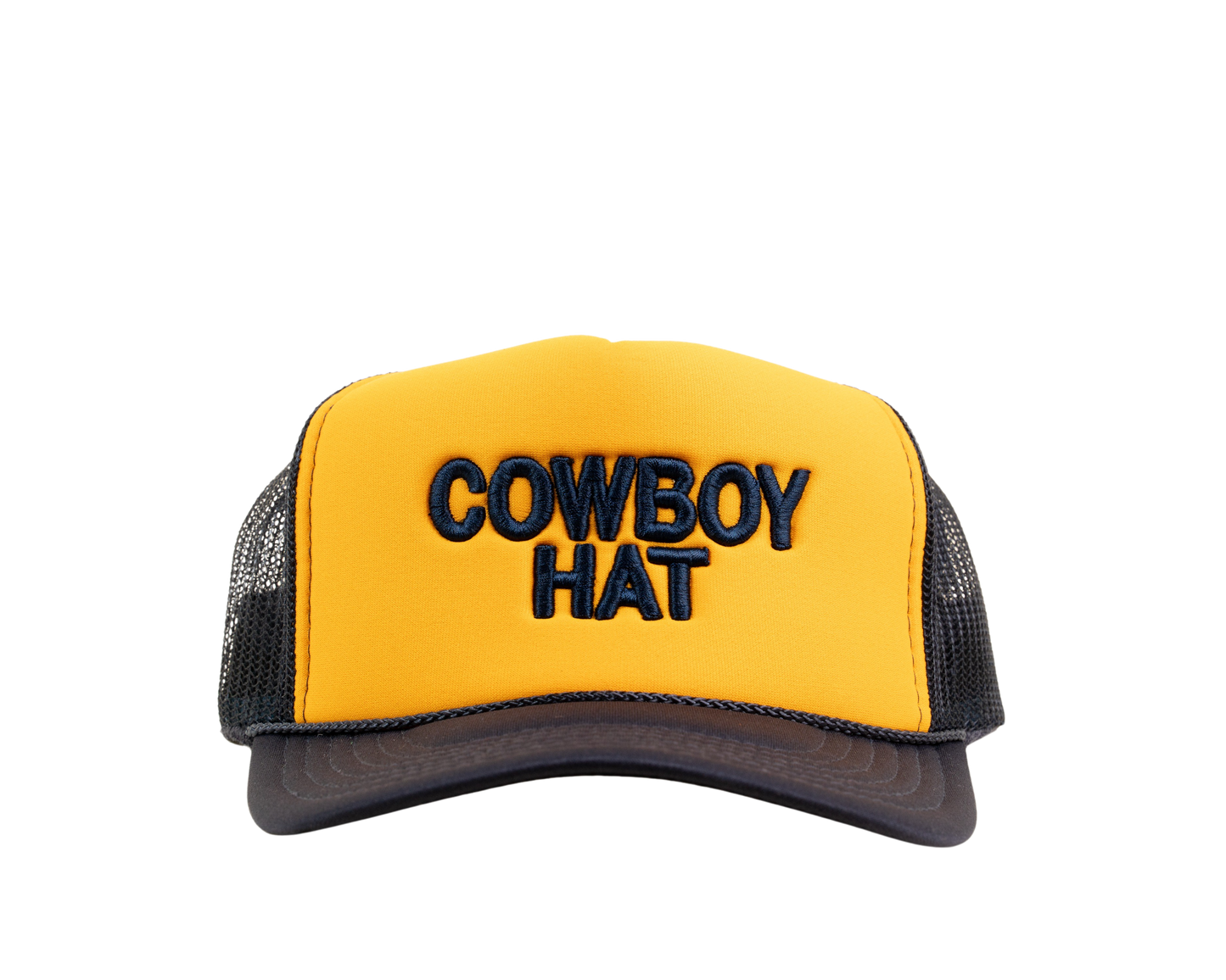 NAVY AND GOLD COWBOY HAT